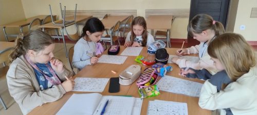Lekcje matematyki w ramach projektu „Dostępne i przyjazne szkoły – edukacja włączająca w brzeskich szkołach podstawowych”