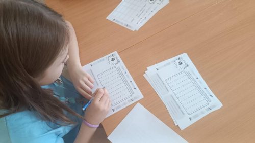 Zajęcia z języka polskiego w ramach projektu